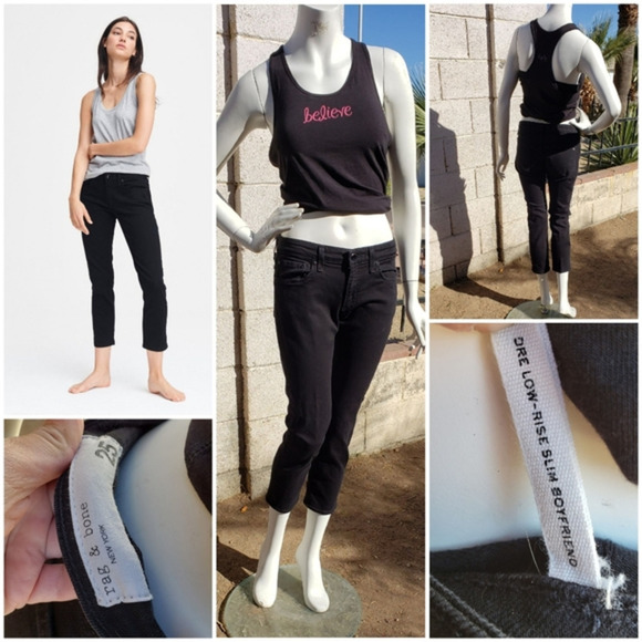 RAG &‎ BONE Dre Low-Rise Boyfriend
Slim Fit - Picture 1 of 1